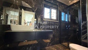 Вилла 5+2 с участком 500 м² и видом на море в Тепе, Алания - Ракурс 47