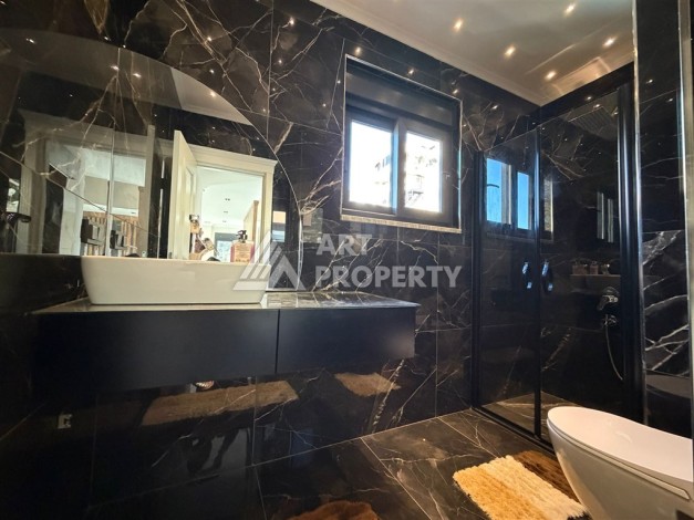 Вилла 5+2 с участком 500 м² и видом на море в Тепе, Алания - Ракурс 46