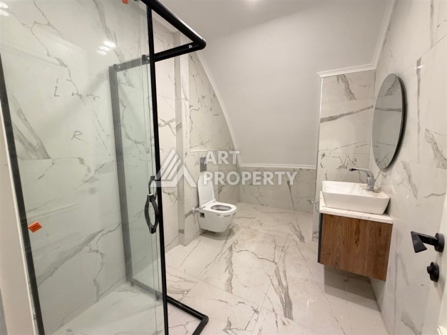 Вилла 5+2 с участком 500 м² и видом на море в Тепе, Алания - Ракурс 51