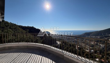Вилла 5+2 с участком 500 м² и видом на море в Тепе, Алания - Ракурс 54