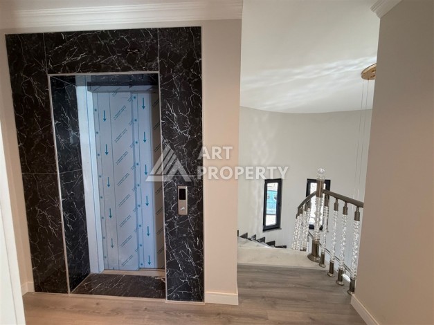 Вилла 5+2 с участком 500 м² и видом на море в Тепе, Алания - Ракурс 58