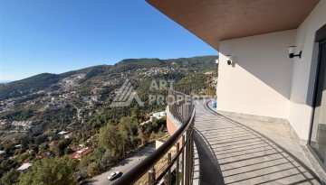 Вилла 5+2 с участком 500 м² и видом на море в Тепе, Алания - Ракурс 61