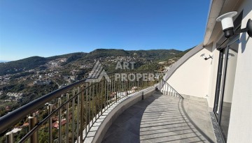 Вилла 5+2 с участком 500 м² и видом на море в Тепе, Алания - Ракурс 62