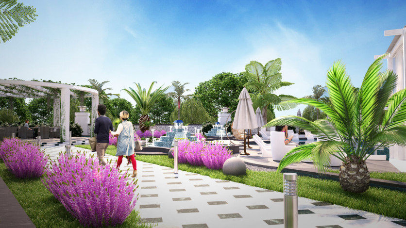 Инвестиционный проект премиум класса в Каргыджаке, 135-220м - Ракурс 3