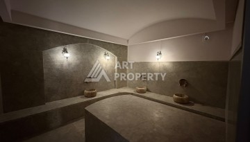 Дуплекс 2+1 у моря, элитный ЖК в Кестеле, Алания - Ракурс 21