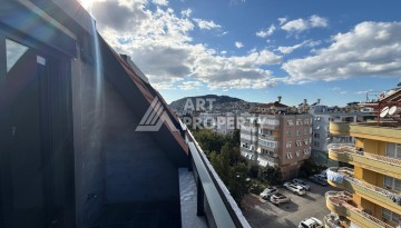 Двухуровневая квартира 2+1 в центре Алании 110 м² - Ракурс 9