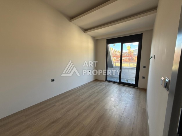 Двухуровневая квартира 2+1 в центре Алании 110 м² - Ракурс 12