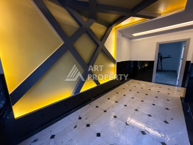 Двухуровневая квартира 2+1 в центре Алании 110 м² - Ракурс 15