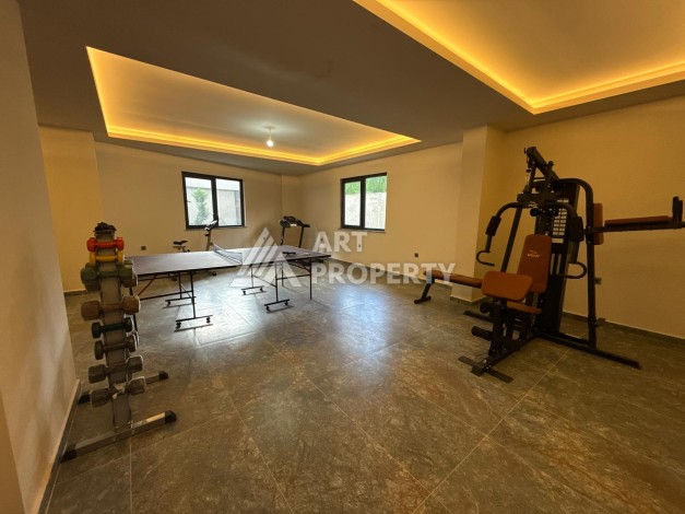 Двухуровневая квартира 2+1 в центре Алании 110 м² - Ракурс 16