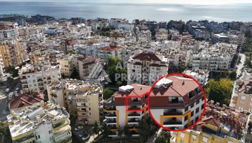 Двухуровневая квартира 2+1 в центре Алании 110 м² - Ракурс 25
