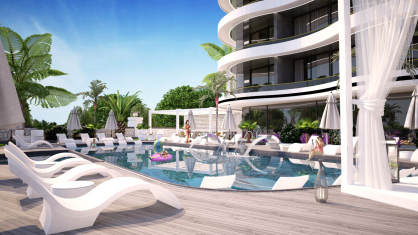 Инвестиционный проект премиум класса в Каргыджаке, 135-220м - Ракурс 11