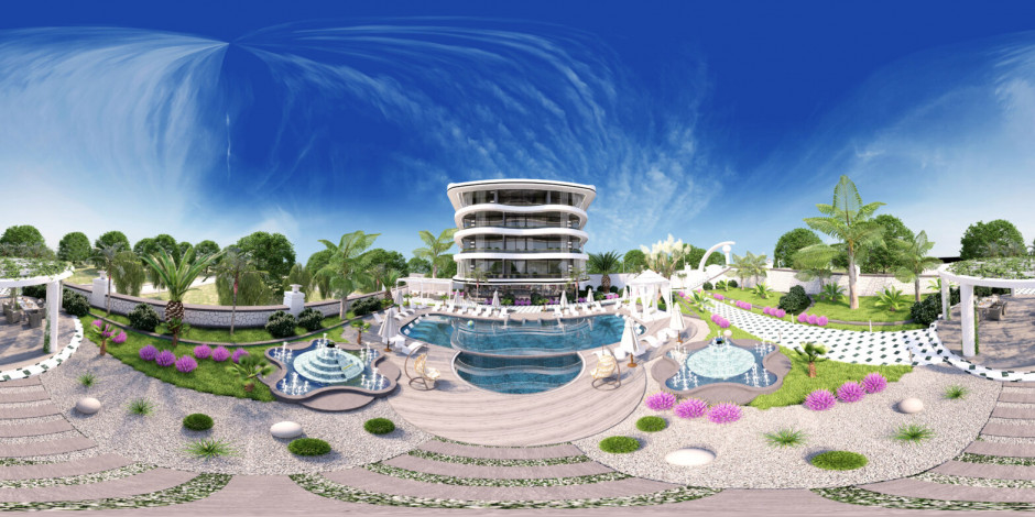 Инвестиционный проект премиум класса в Каргыджаке, 135-220м - Ракурс 13