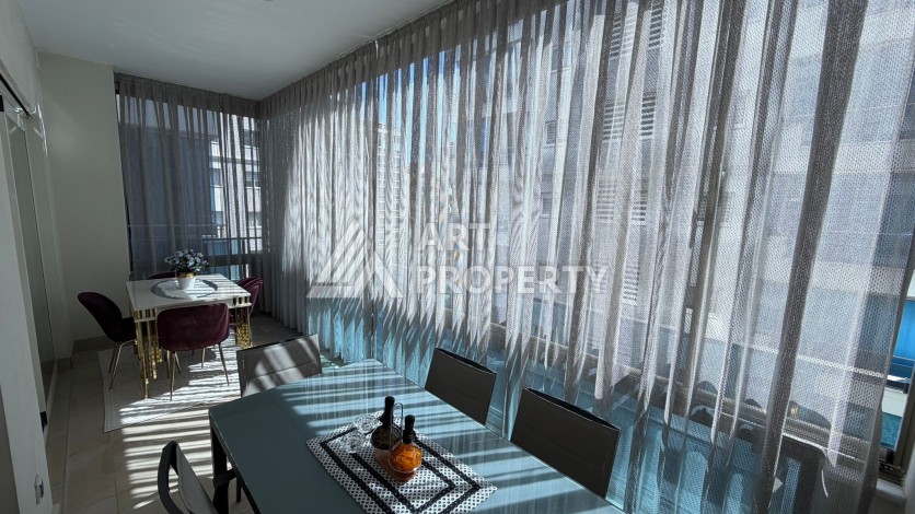 Квартира 1+1 в элитном ЖК, 68 м². Махмутлар, Алания - Ракурс 12