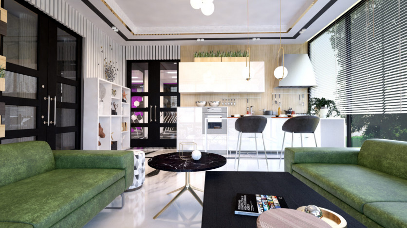 Инвестиционный проект премиум класса в Каргыджаке, 135-220м - Ракурс 27