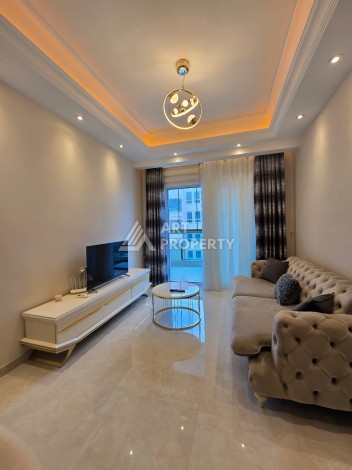 Большая квартира 1+1 в элитном ЖК, 65 м². Махмутлар, Алания - Ракурс 2