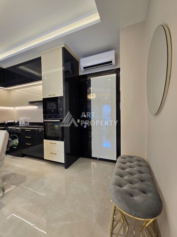 Большая квартира 1+1 в элитном ЖК, 65 м². Махмутлар, Алания - Ракурс 7