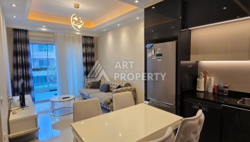 Большая квартира 1+1 в элитном ЖК, 65 м². Махмутлар, Алания - Ракурс 9