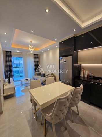 Большая квартира 1+1 в элитном ЖК, 65 м². Махмутлар, Алания - Ракурс 8