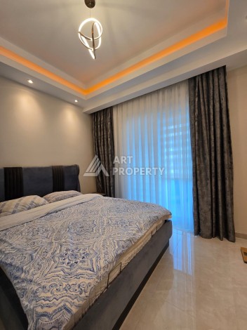 Большая квартира 1+1 в элитном ЖК, 65 м². Махмутлар, Алания - Ракурс 19