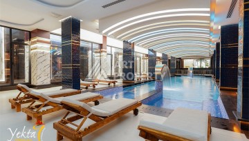 Большая квартира 1+1 в элитном ЖК, 65 м². Махмутлар, Алания - Ракурс 26