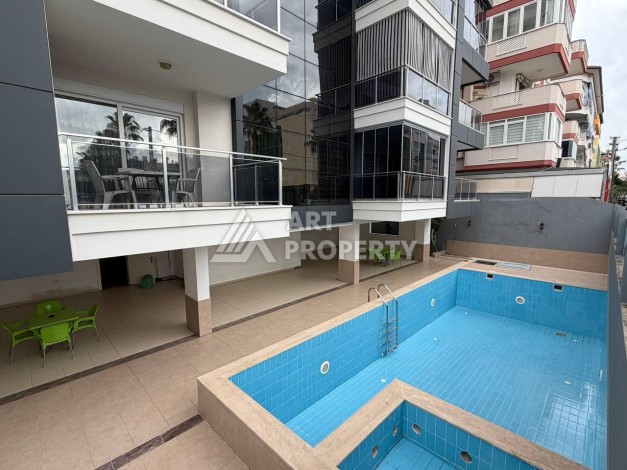 Уютная квартира 1+1 в центре Аланьи рядом с морем, 50 м² - Ракурс 0