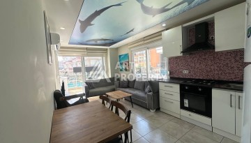 Уютная квартира 1+1 в центре Аланьи рядом с морем, 50 м² - Ракурс 5