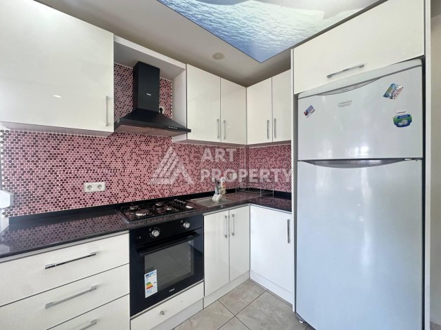 Уютная квартира 1+1 в центре Аланьи рядом с морем, 50 м² - Ракурс 17