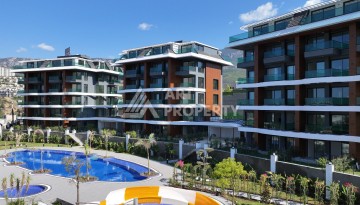 Меблированный садовый дуплекс 2+1 в элитном ЖК, 110 м² - Ракурс 1