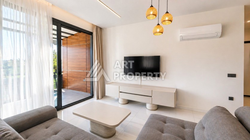 Меблированный садовый дуплекс 2+1 в элитном ЖК, 110 м² - Ракурс 2