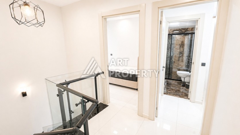 Меблированный садовый дуплекс 2+1 в элитном ЖК, 110 м² - Ракурс 5
