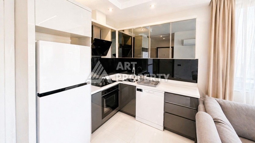 Меблированный садовый дуплекс 2+1 в элитном ЖК, 110 м² - Ракурс 7