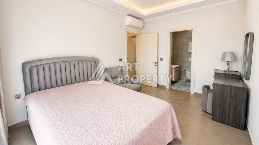 Меблированный садовый дуплекс 2+1 в элитном ЖК, 110 м² - Ракурс 8