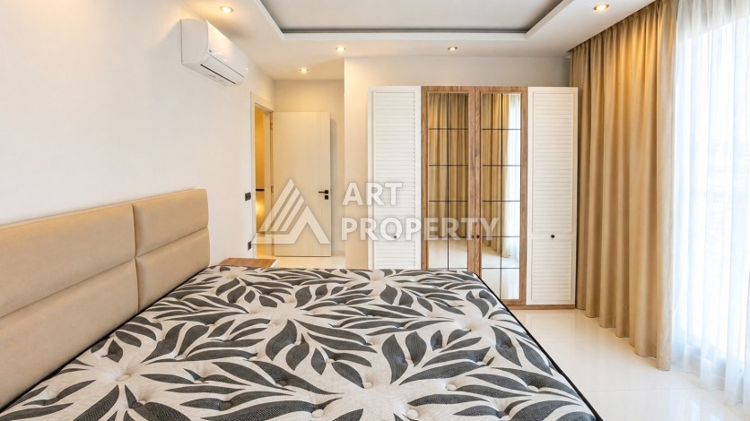 Меблированный садовый дуплекс 2+1 в элитном ЖК, 110 м² - Ракурс 11