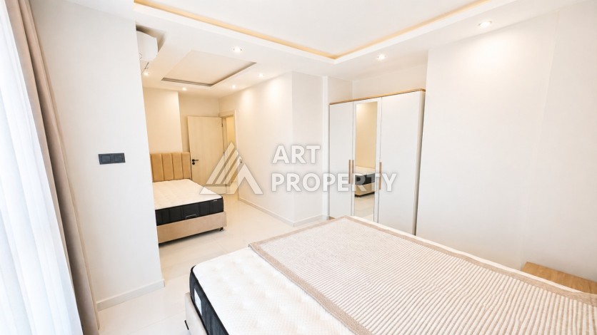 Меблированный садовый дуплекс 2+1 в элитном ЖК, 110 м² - Ракурс 19