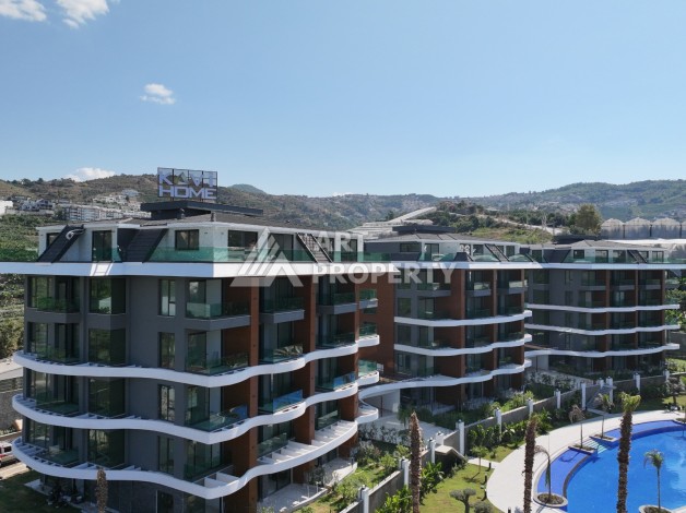Меблированный садовый дуплекс 2+1 в элитном ЖК, 110 м² - Ракурс 23