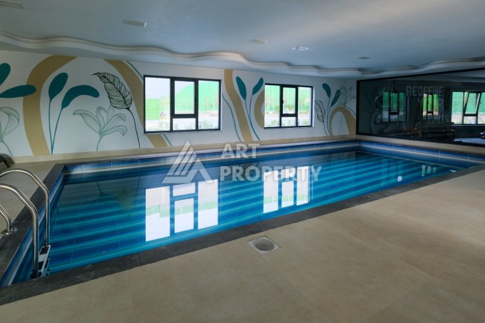 Меблированный садовый дуплекс 2+1 в элитном ЖК, 110 м² - Ракурс 26