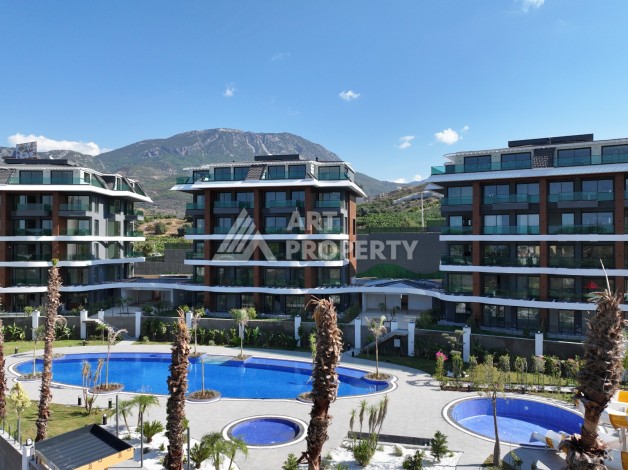 Меблированный садовый дуплекс 2+1 в элитном ЖК, 110 м² - Ракурс 33