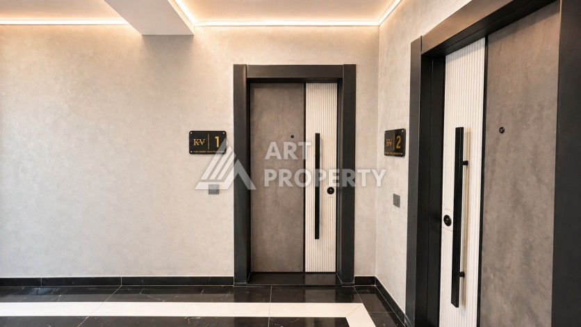 Меблированный садовый дуплекс 2+1 в элитном ЖК, 110 м² - Ракурс 39