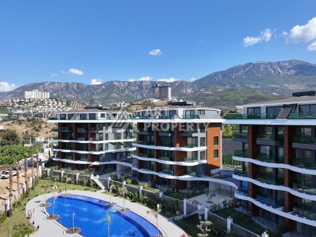 Меблированный садовый дуплекс 2+1 в элитном ЖК, 110 м² - Ракурс 41