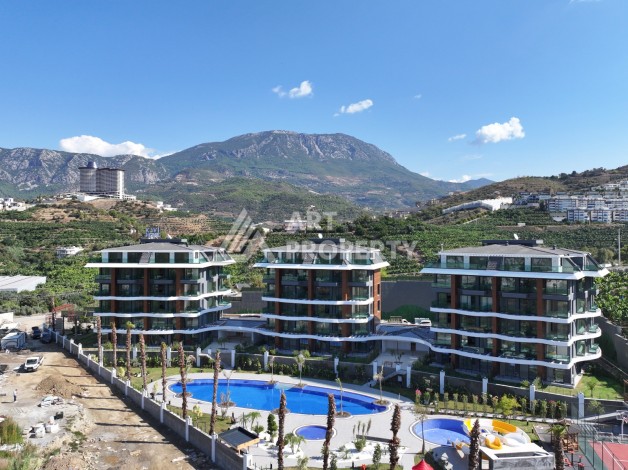 Меблированный садовый дуплекс 2+1 в элитном ЖК, 110 м² - Ракурс 43