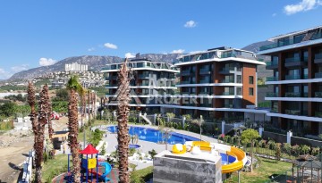 Меблированный садовый дуплекс 2+1 в элитном ЖК, 110 м² - Ракурс 45