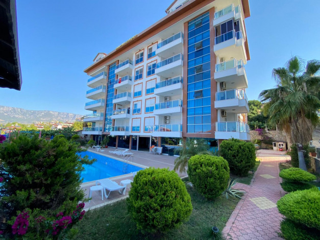 Студия с видом на Средиземное море всего в 150 метрах от пляжа в районе Каргыджак, 40м2 - Ракурс 19