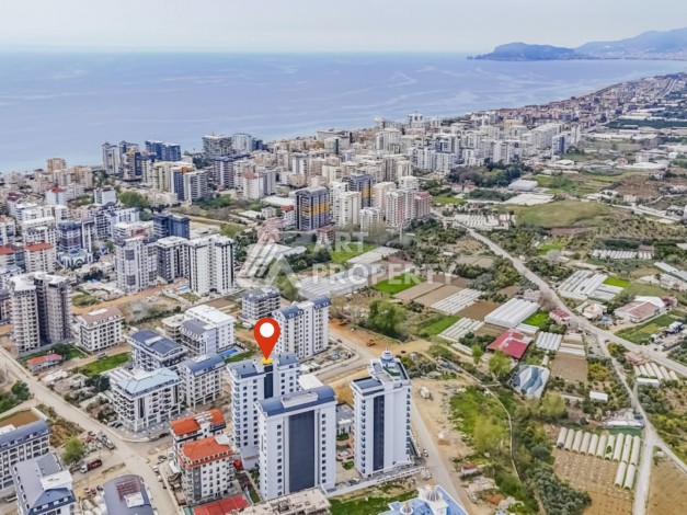 Квартира 2+1 в новой резиденции Махмутлара, 90 кв.м. - Ракурс 34