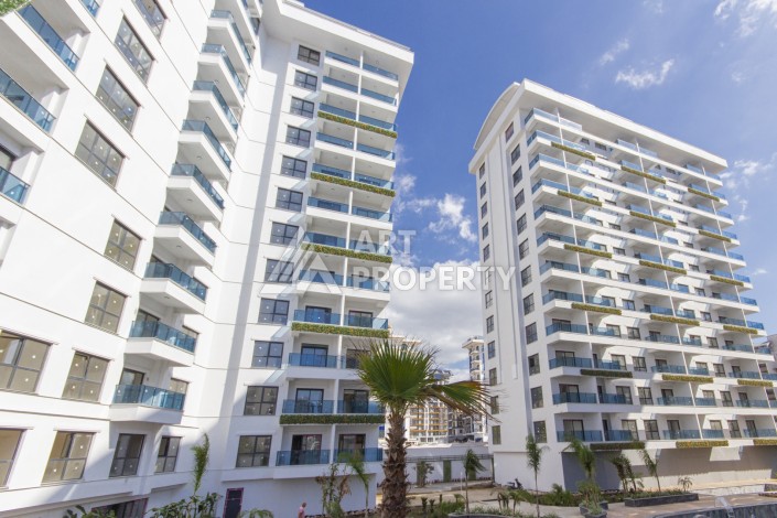 Квартира 2+1 в новой резиденции Махмутлара, 90 кв.м. - Ракурс 36