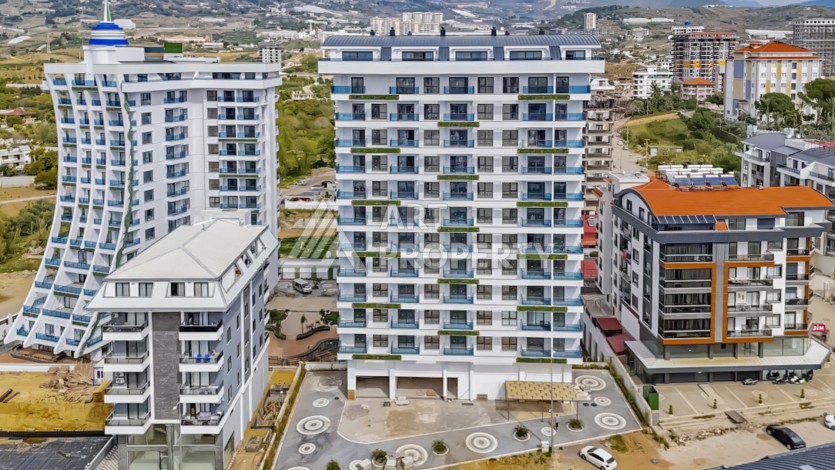 Квартира 2+1 в новой резиденции Махмутлара, 90 кв.м. - Ракурс 41