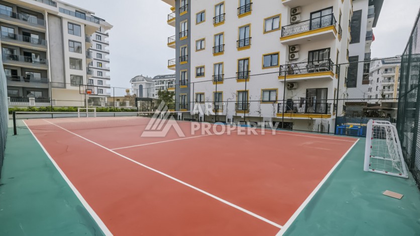 Квартира 2+1 в новой резиденции Махмутлара, 90 кв.м. - Ракурс 43