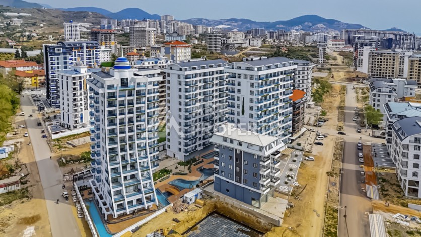 Квартира 2+1 в новой резиденции Махмутлара, 90 кв.м. - Ракурс 45