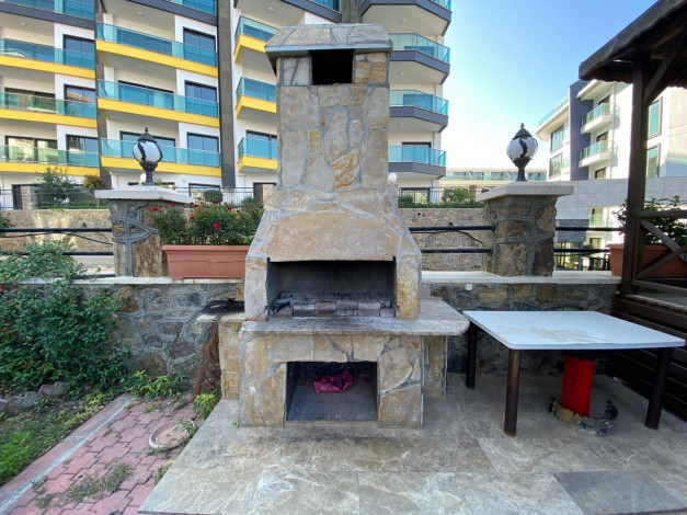 Студия с видом на Средиземное море всего в 150 метрах от пляжа в районе Каргыджак, 40м2 - Ракурс 21