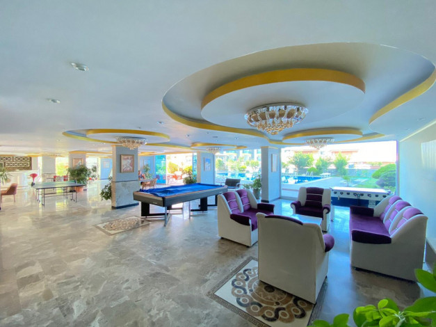 Студия с видом на Средиземное море всего в 150 метрах от пляжа в районе Каргыджак, 40м2 - Ракурс 22