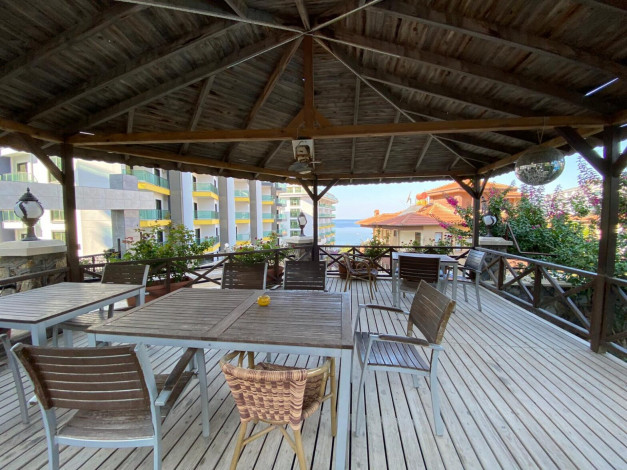 Студия с видом на Средиземное море всего в 150 метрах от пляжа в районе Каргыджак, 40м2 - Ракурс 24